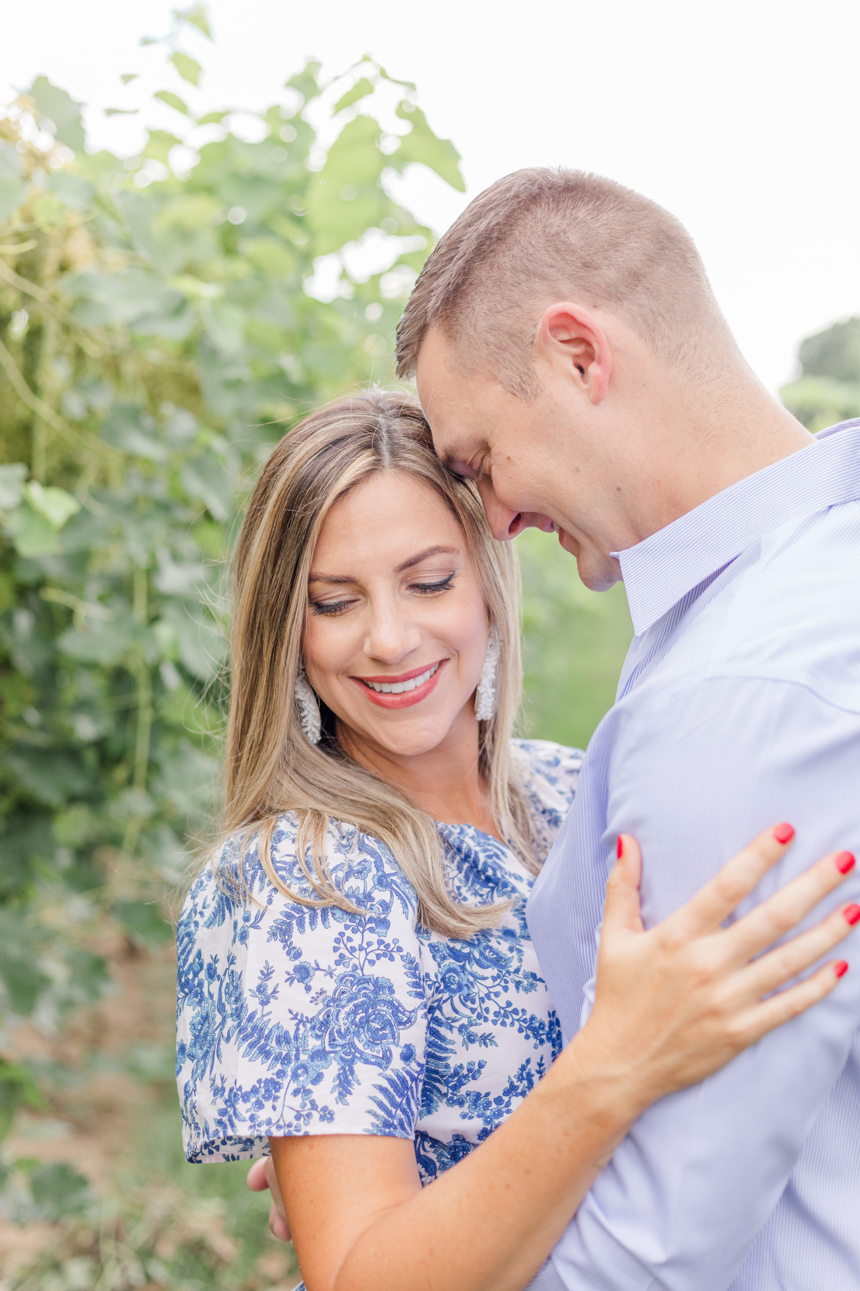 Ryley & Seth Vineyard Engagement Session at Marked Tree